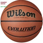 Wilson Evolution 29.5" Official Game Basketball – Size 7 – Indoor Composite Leather Basketball – NFHS Approved – New